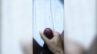 Gay femboy moaning while worshipping a big black cock then ruined by a thick cumshot