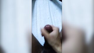 Gay femboy moaning while worshipping a big black cock then ruined by a thick cumshot