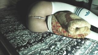 Femboy's Prostate Orgasm Training with Aneros Helix Trident raw slurping gay aneros