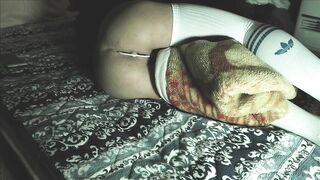 Femboy's Prostate Orgasm Training with Aneros Helix Trident raw slurping gay aneros