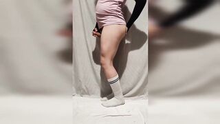 late night femboy :3 big thick ass smacking prone anal alone