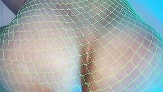 Big ass latino femboy destroyed anal cumshot listening to electronics