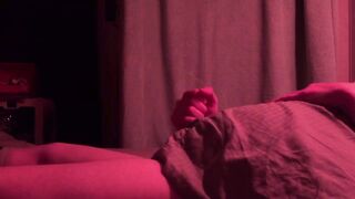 Pillow Play 2 skinny teen moaning socks solo gay humping orgasm pudgy