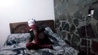 Femboy Latino gets destroyed by hungry gay mouth