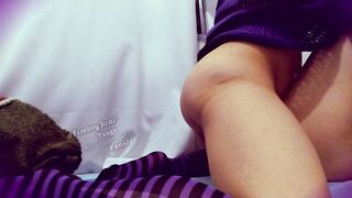 Stuffing this Sissy Hole Till Breeding raw missionary cum in ass teased thighs