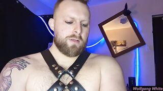 Sissy forced to swallow huge load from bear daddy rough rough rough