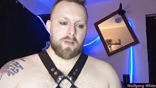 Sissy forced to swallow huge load from bear daddy rough rough rough