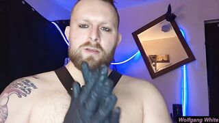 Sissy forced to swallow huge load from bear daddy rough rough rough