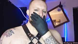 Sissy forced to swallow huge load from bear daddy rough rough rough