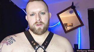 Sissy forced to swallow huge load from bear daddy rough rough rough