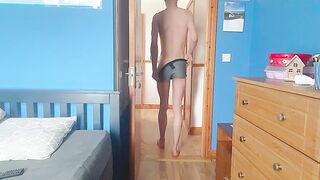 Tall skinny twink 2m perfection stretching for your big cock