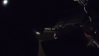 Gay femboy gets destroyed in public parking lot exhibitionism
