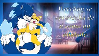 Werehog Destroys Tails Ass Gushing Cum Flood