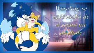 Werehog Destroys Tails Ass Gushing Cum Flood