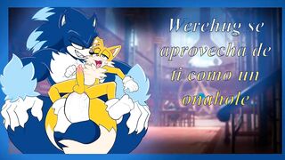 Werehog Destroys Tails Ass Gushing Cum Flood