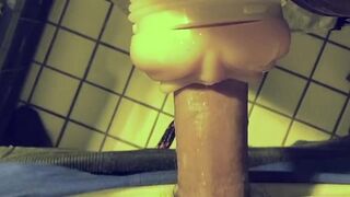 Fleshlight Flooded Multiple Gushing Cumshots Destroyed