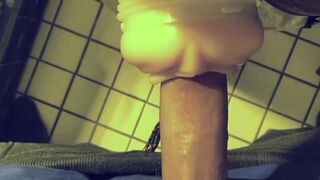 Fleshlight Flooded Multiple Gushing Cumshots Destroyed