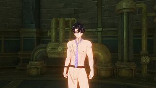 Wriothesley Nude Mod Big Cock Gushes Cum Destroys Genshin Foes