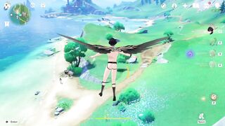 Wriothesley Nude Mod Big Cock Gushes Cum Destroys Genshin Foes
