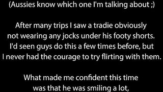 Str8 Aussie Tradie Gushes Cum Down Gay Car Suckers Throat First Time