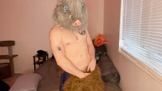 Inosuke Strips Naked And Gushes Cum Tsunami For You