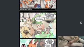 Judy Hopps Knot Destroyed Gushing in Furry Strip Search Orgy