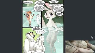 Judy Hopps Knot Destroyed Gushing in Furry Strip Search Orgy