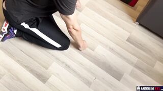 Andolini Drowns Subboy Ass in Gushing Piss Flood Raw