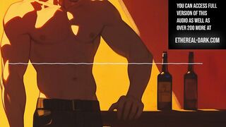 Butler Gags Choking on Your Massive Cock Gushing Cum Dry