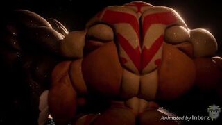Turian Hyper Cock Muscles Explode Rips Suit Cum Floods Cockpit
