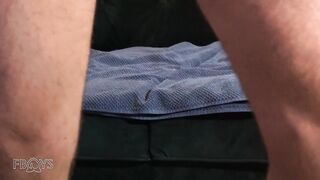 Micro Penis Twink Pulls Tiny Cock Bubble Butt Prep Gushes Cum