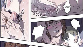 Jack Frost Gags on Hiccup's Gushing Twink Cock Destroyed
