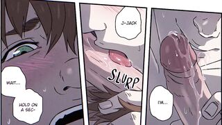 Jack Frost Gags on Hiccup's Gushing Twink Cock Destroyed