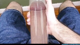 Pumped Cock Rises to Giant Power Chokes Giantess Worship