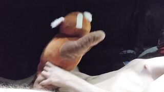 Humping Fox Plushie Till Cum Gushes Destroyed Mess