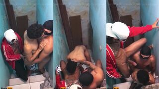 2 Hung Bulls Wreck Twink Ass On Stairs Gushing Cum Part 1
