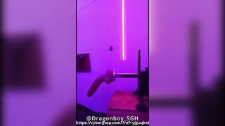 BBC Ravages Catboy Gamer Hole Gushing Cum Flood