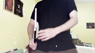 Straight Bros Deck 420 Surprise Big Cock Cum Gush Destroyed