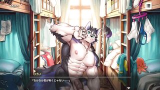 XXL Furry Wolves Gush Cum Flood Dorm Bunks Destroyed