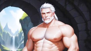 Kings Massive Cock Destroys Knights Ass Gushing Cum Orgy Flood