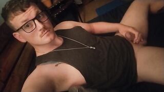 Tattooed Ginger Jock Gushes Huge Load Right On You