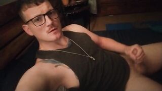 Tattooed Ginger Jock Gushes Huge Load Right On You