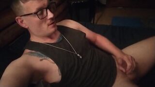 Tattooed Ginger Jock Gushes Huge Load Right On You