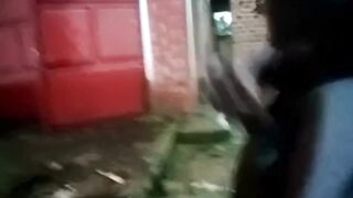 Blackest Beast Cock Gushes Huge Load Wet Outdoor Stroke