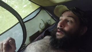Tent Daddy Confesses Huge Uncut Cock Craves Your Cum Guzzling Mouth