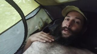 Tent Daddy Confesses Huge Uncut Cock Craves Your Cum Guzzling Mouth
