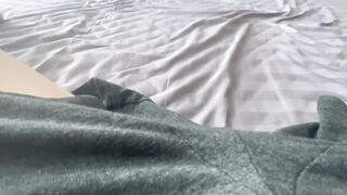 Butt plug tease and prostate play solo male orgasm raw