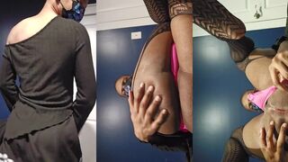 POV wifey femboy gets his big booty wrecked alone