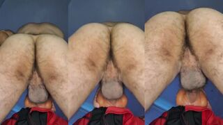 My shaking ass gets fucked raw by a Latino muscle daddy