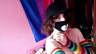 Femboy Raine Destroyed Gushing With Huge Dildos 2022 Twink Compilation